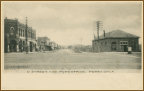 D. Street and Post Office, Perry, Okla.