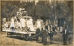 1909 Flower Parade entry