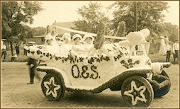 1915 Order of Eastern Star parade entry