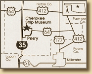 Map of Central Oklahoma